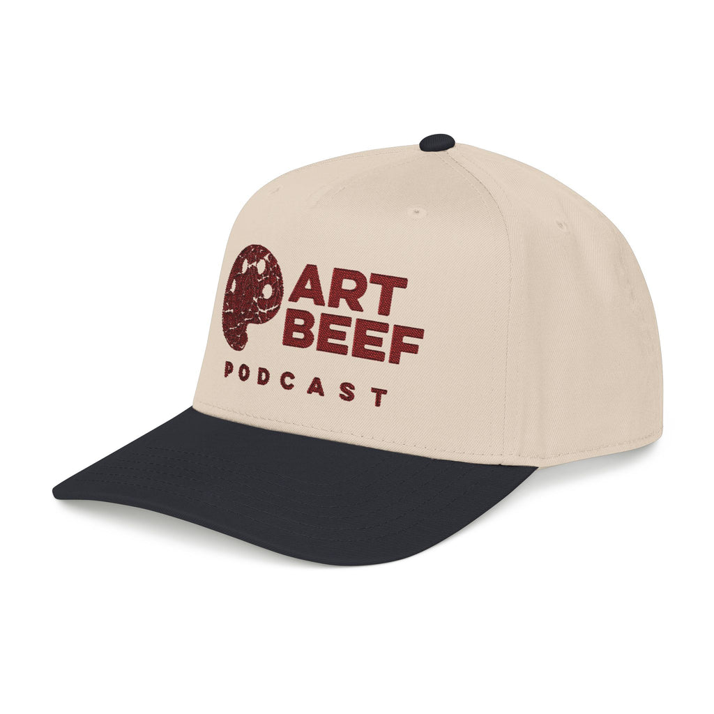 Red Art Beef Logo Mid Profile Baseball Cap