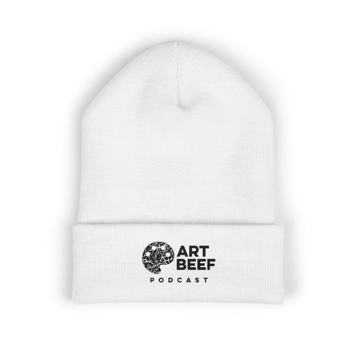 Black Art Beef Logo Classic Cuffed Beanie (Embroidery)