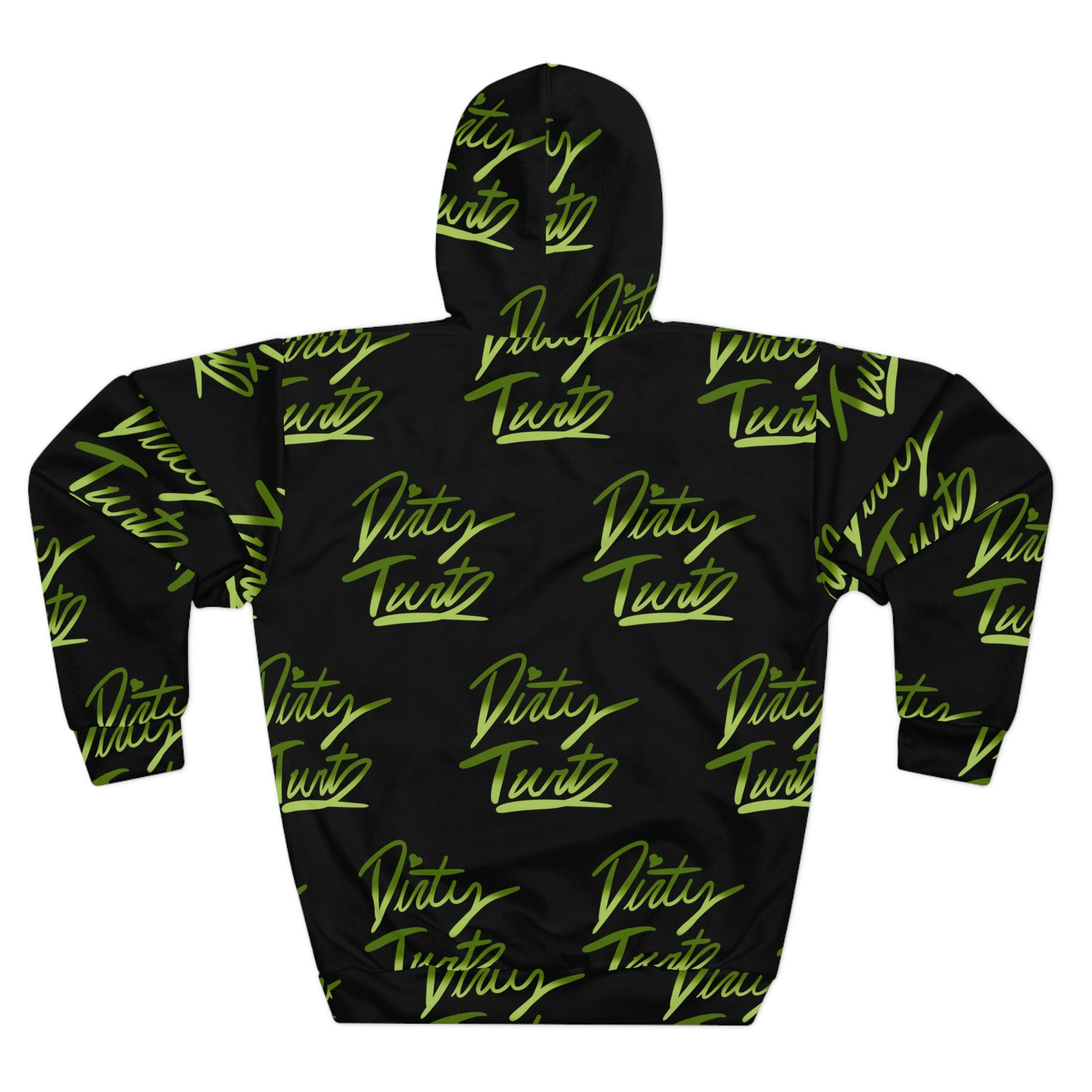 Dirty Turt Pattern Pullover Hoodie