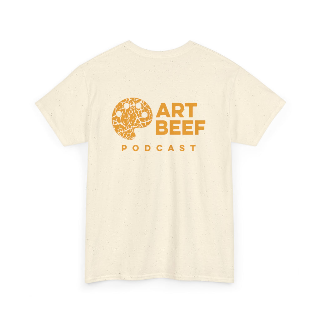 Yellow Art Beef Podcast Heavy Cotton Tee