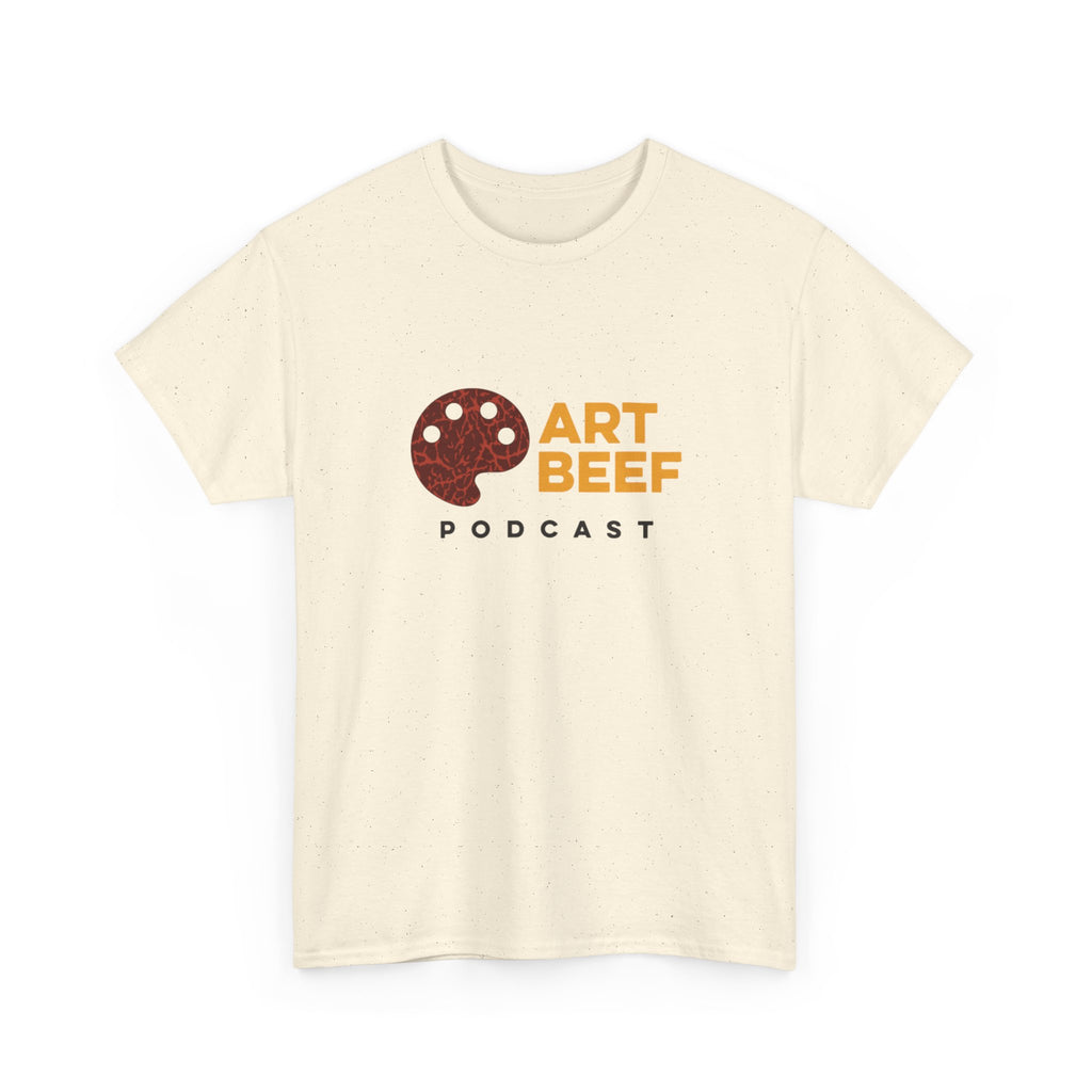 Opt 1 Basic Art Beef Podcast Heavy Cotton Tee