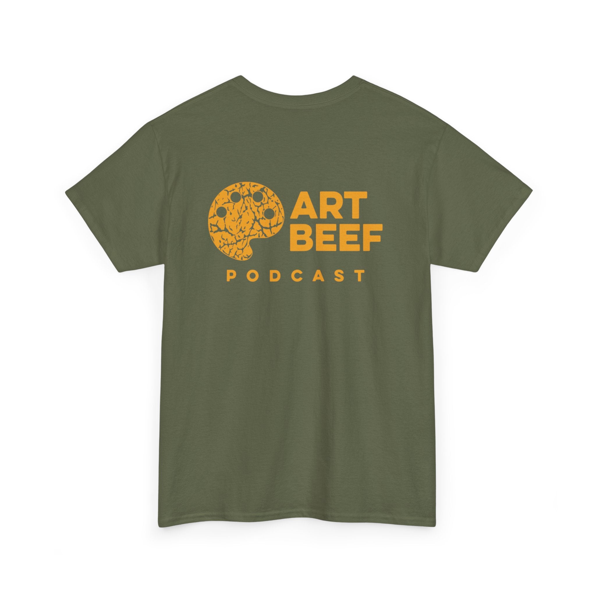 Yellow Art Beef Podcast Heavy Cotton Tee
