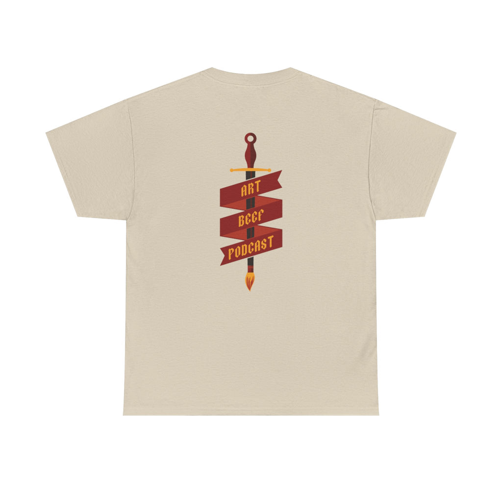 Art Beef Podcast Heavy Cotton Tee