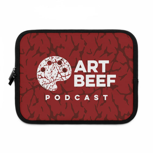 Art Beef pattern Podcast Laptop Sleeve