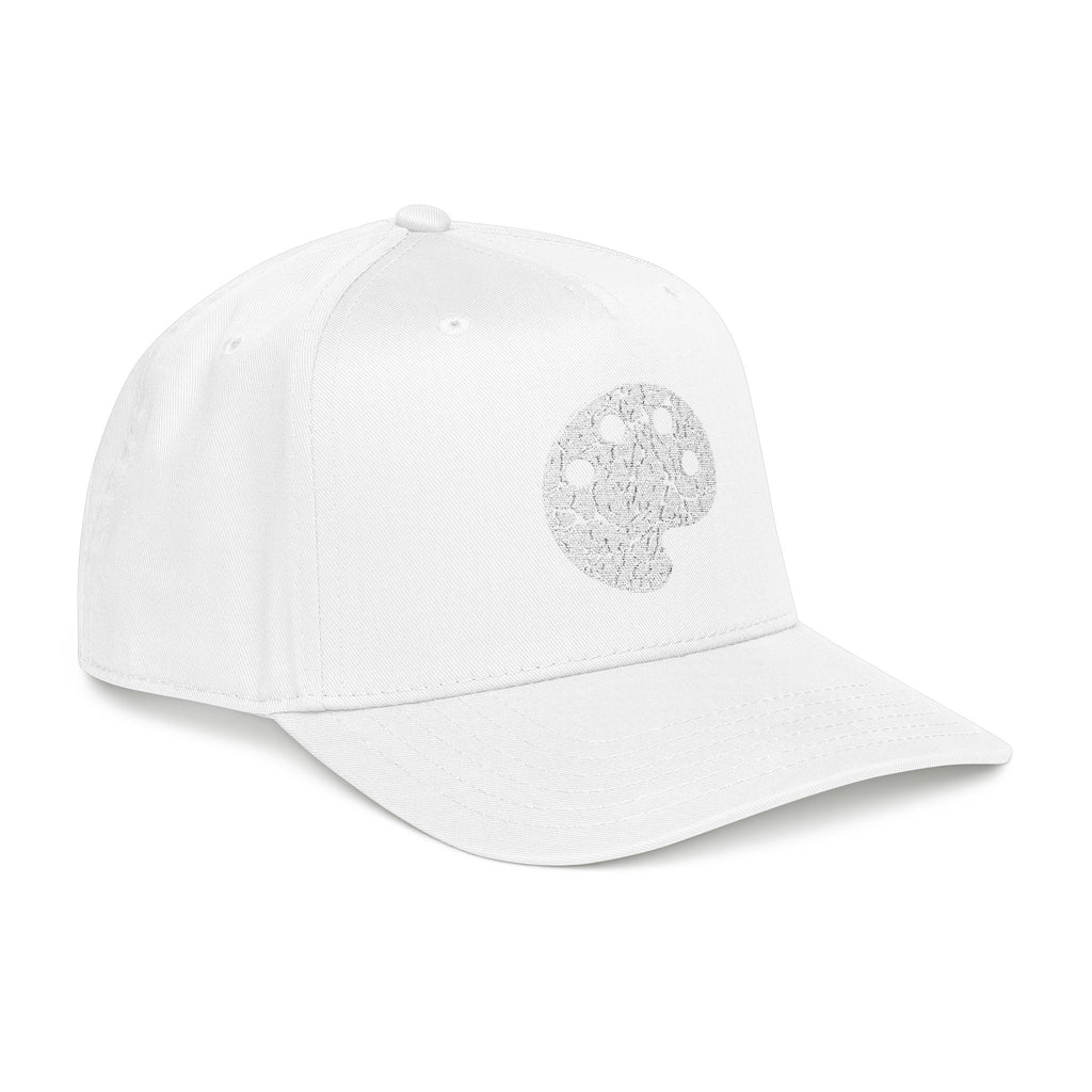 White Art Beef Palette Mid Profile Baseball Cap
