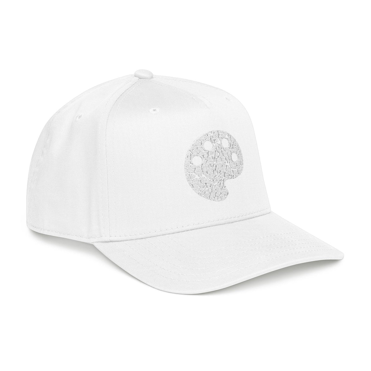 White Art Beef Palette Mid Profile Baseball Cap