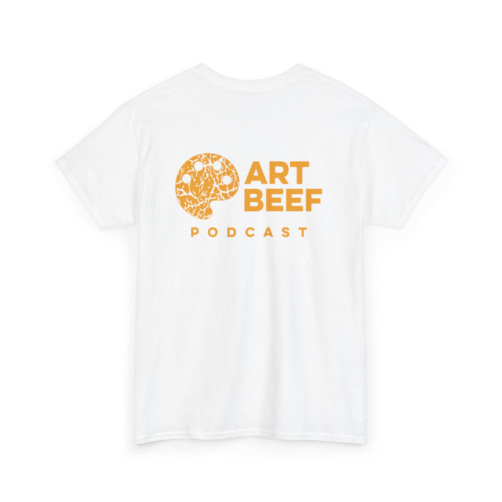 Yellow Art Beef Podcast Heavy Cotton Tee