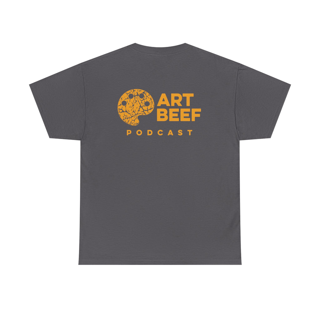 Yellow Art Beef Podcast Heavy Cotton Tee