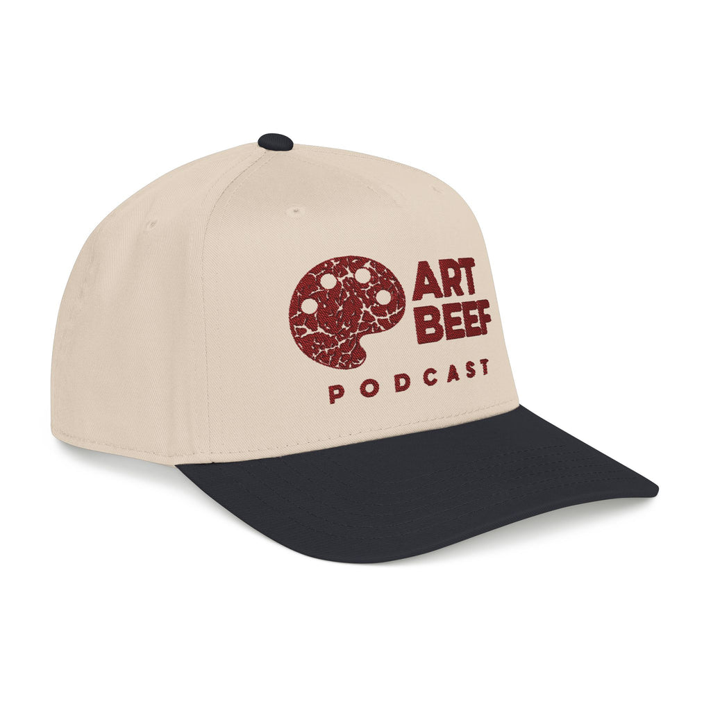 Red Art Beef Logo Mid Profile Baseball Cap