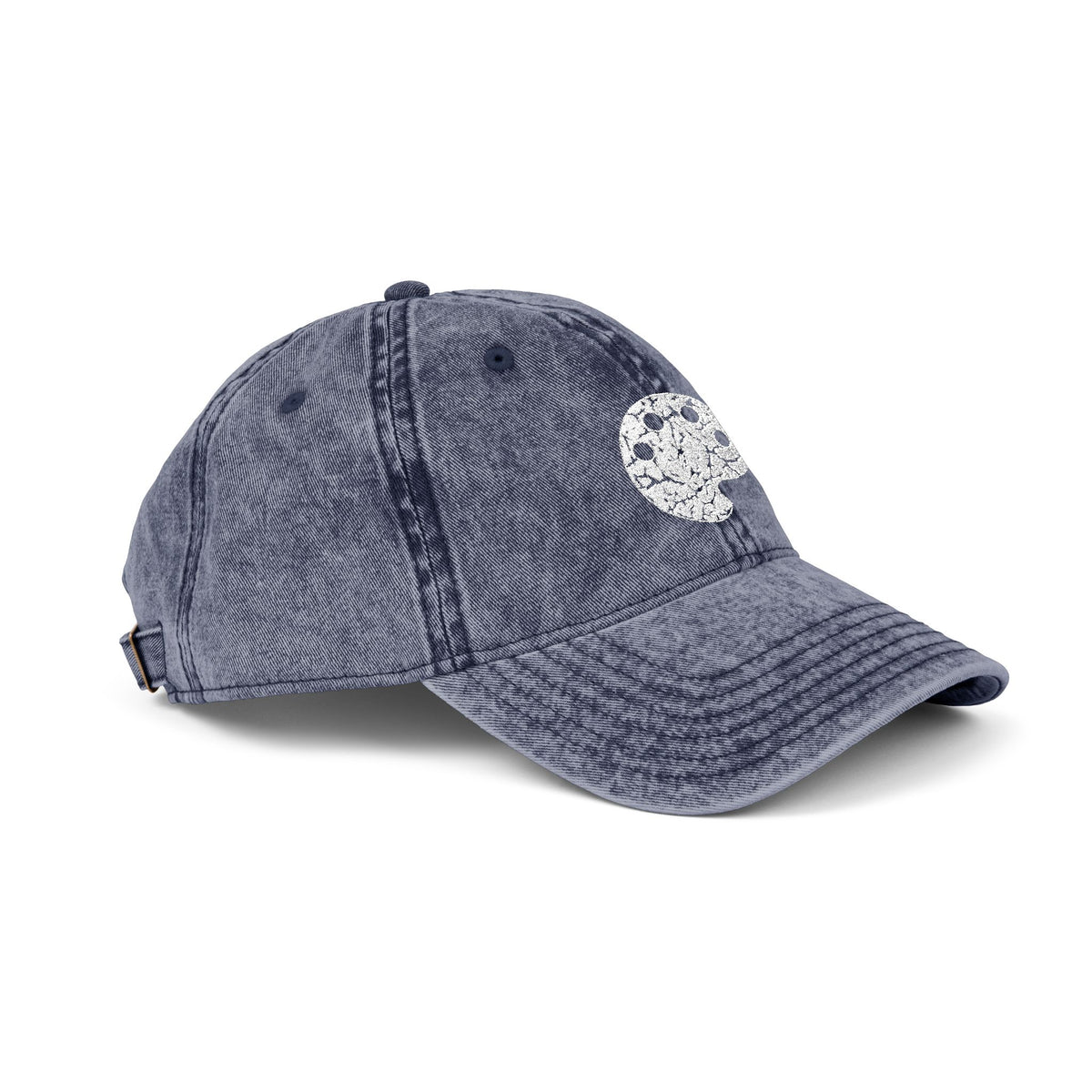 White Art Beef Palette Vintage Cap (Embroidery)