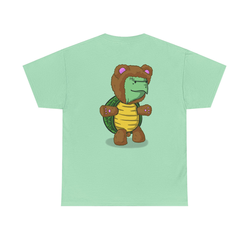 Teddy Bear Turt Heavy Cotton Tee,