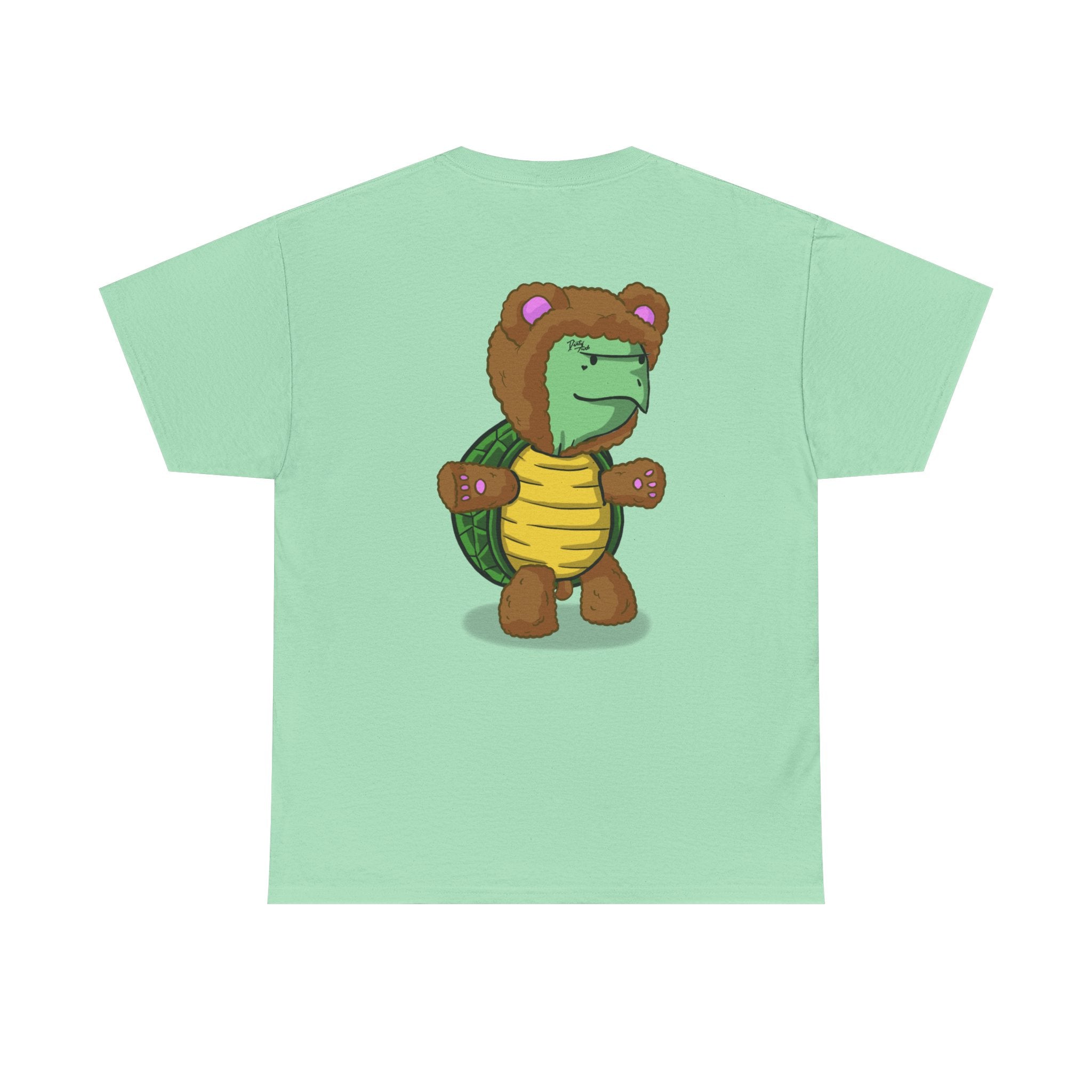 Teddy Bear Turt Heavy Cotton Tee,