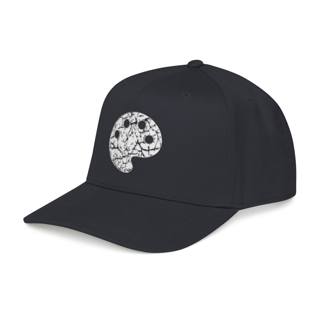 White Art Beef Palette Mid Profile Baseball Cap