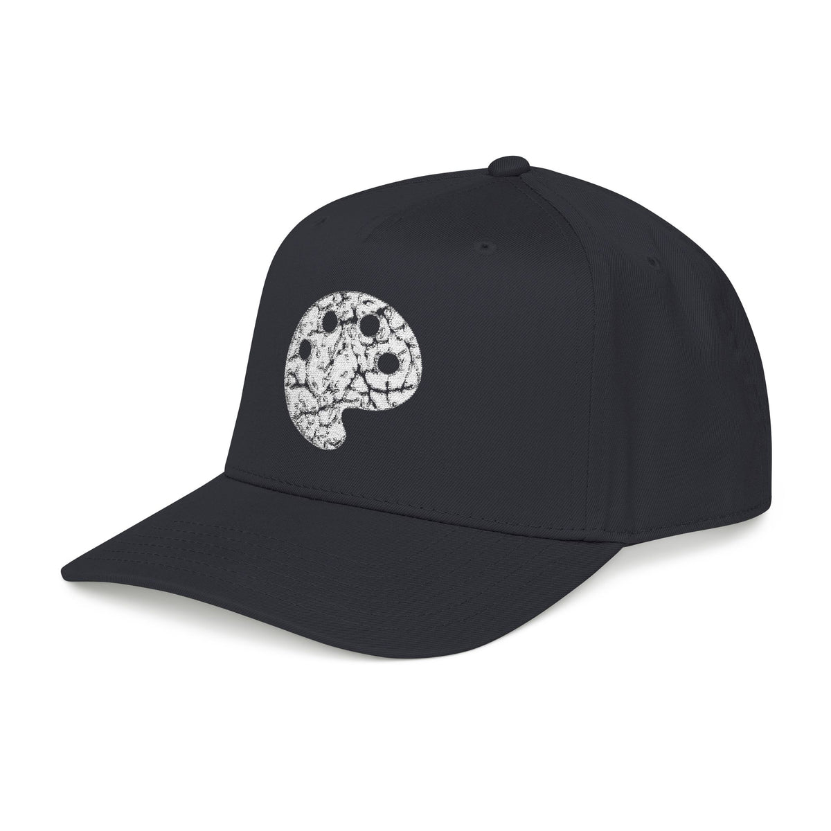 White Art Beef Palette Mid Profile Baseball Cap