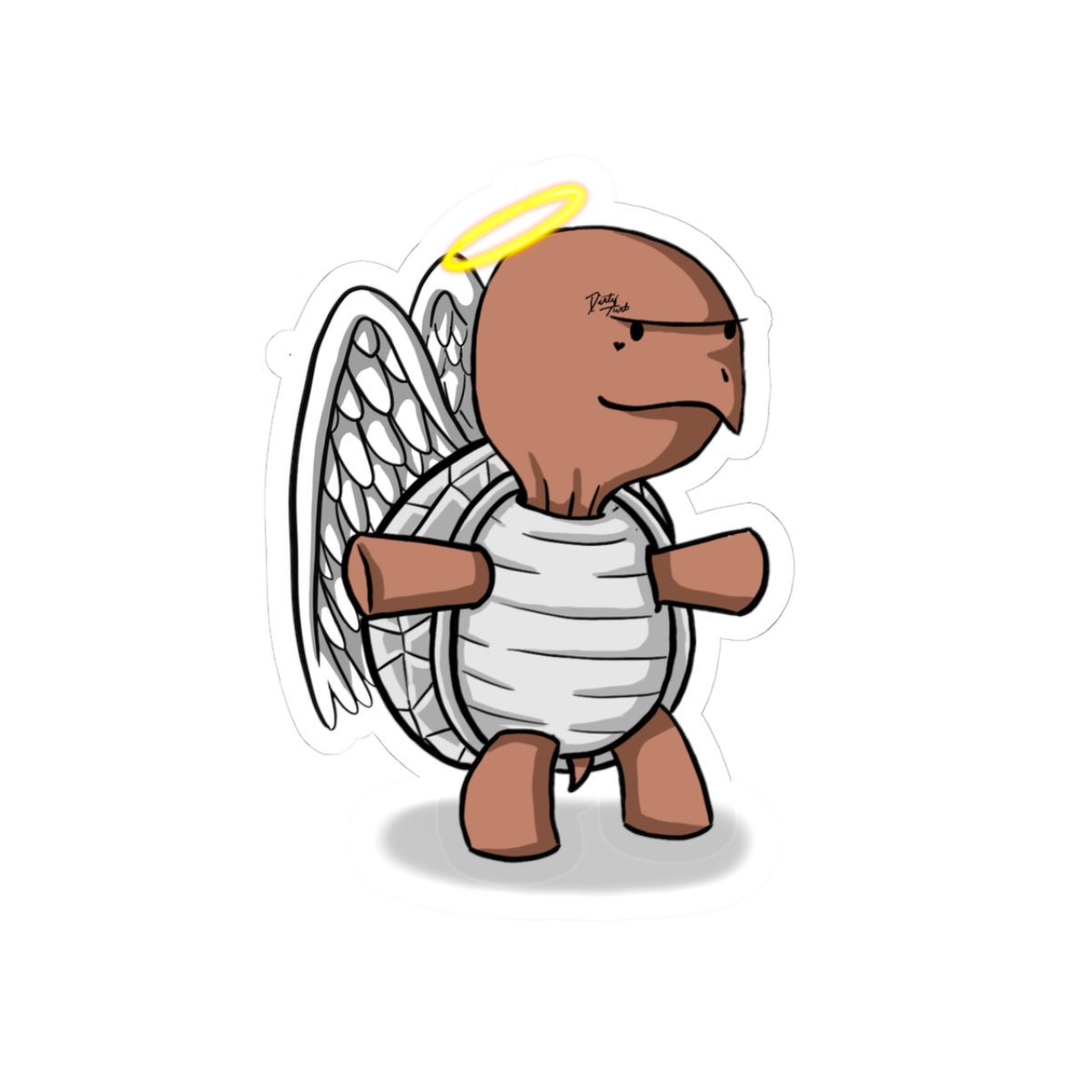 full Angel Turt Sticker —