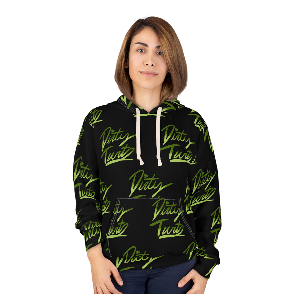 Dirty Turt Pattern Pullover Hoodie