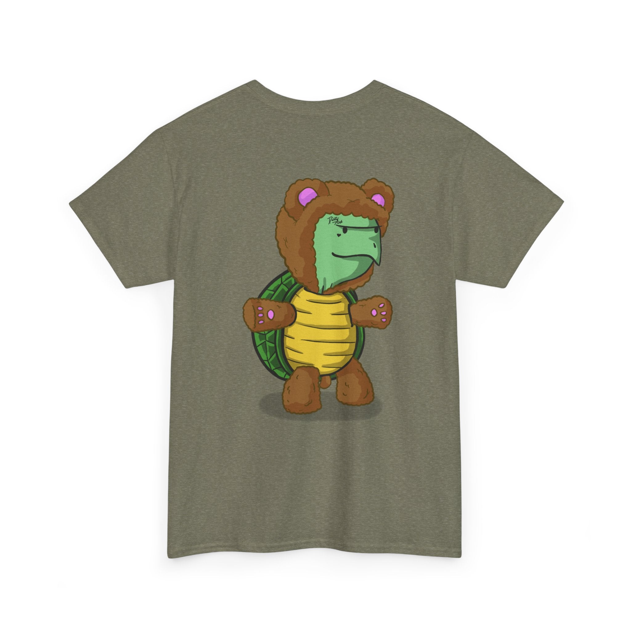 Teddy Bear Turt Heavy Cotton Tee,