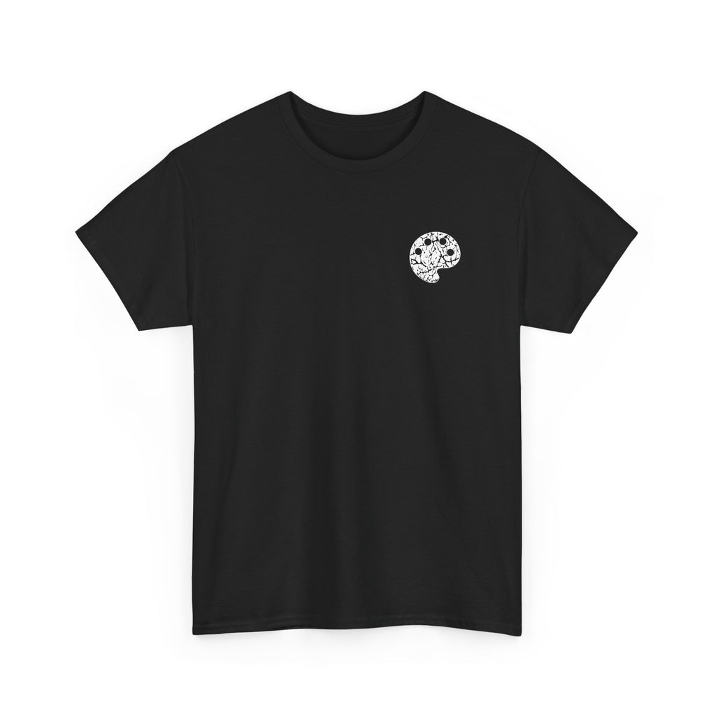 White Opt 2 Art Beef Podcast Heavy Cotton Tee 2