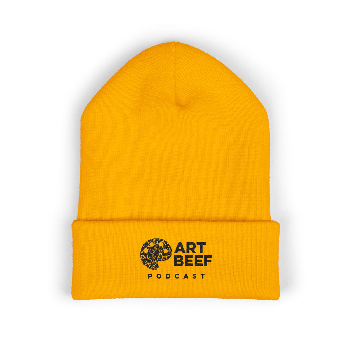 Black Art Beef Logo Classic Cuffed Beanie (Embroidery)