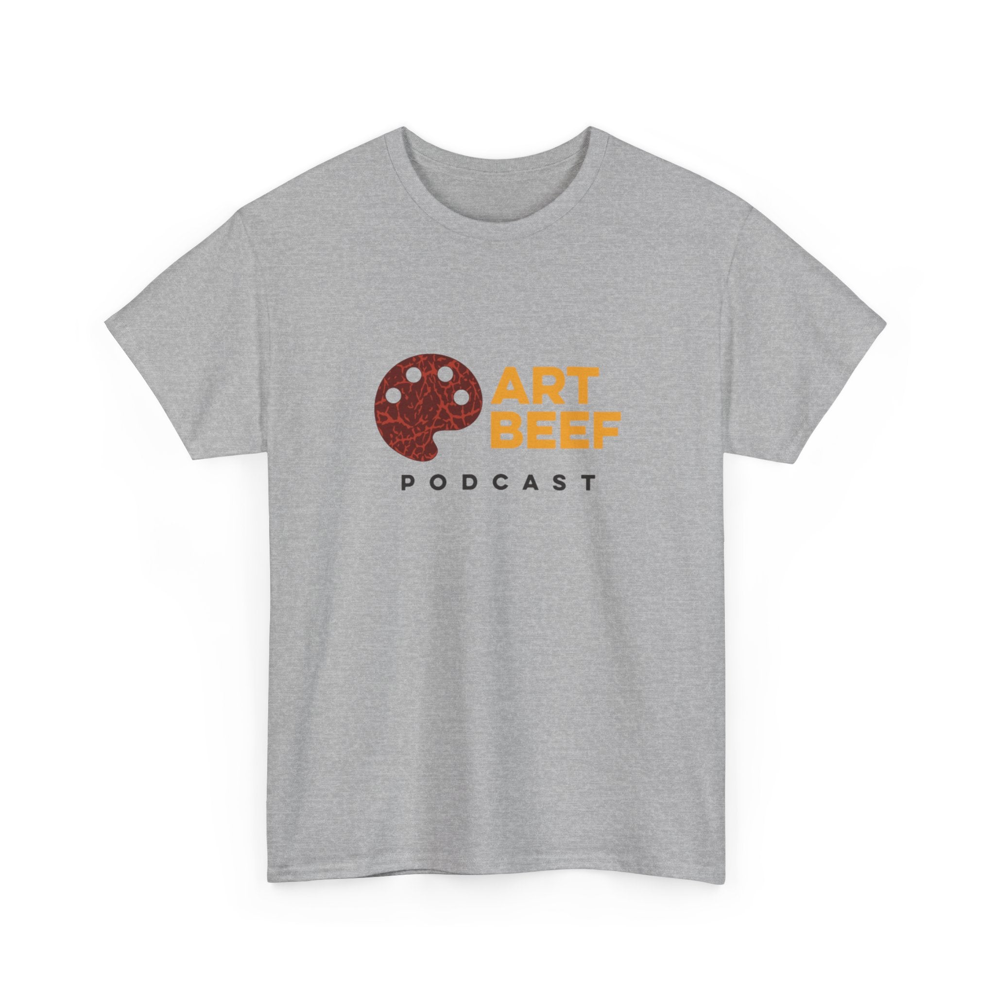 Opt 1 Basic Art Beef Podcast Heavy Cotton Tee