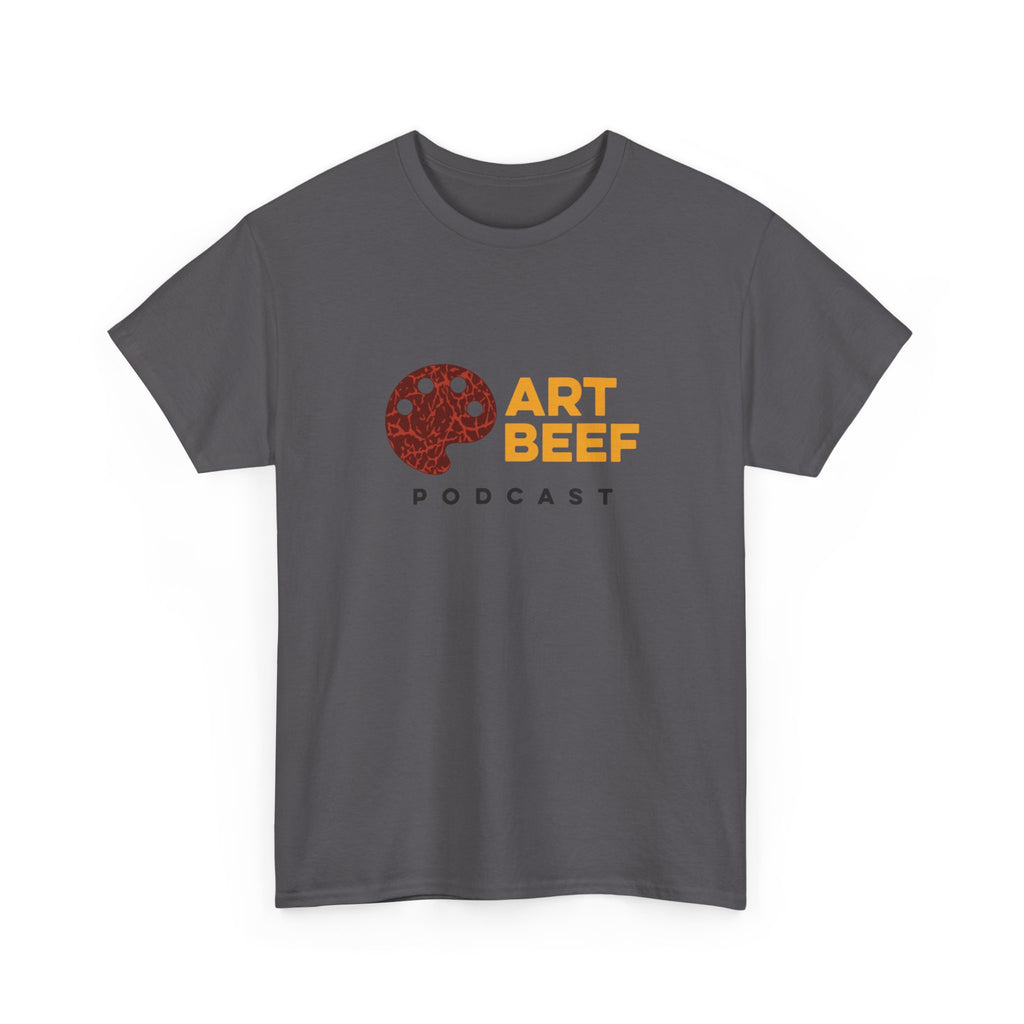 Opt 1 Basic Art Beef Podcast Heavy Cotton Tee