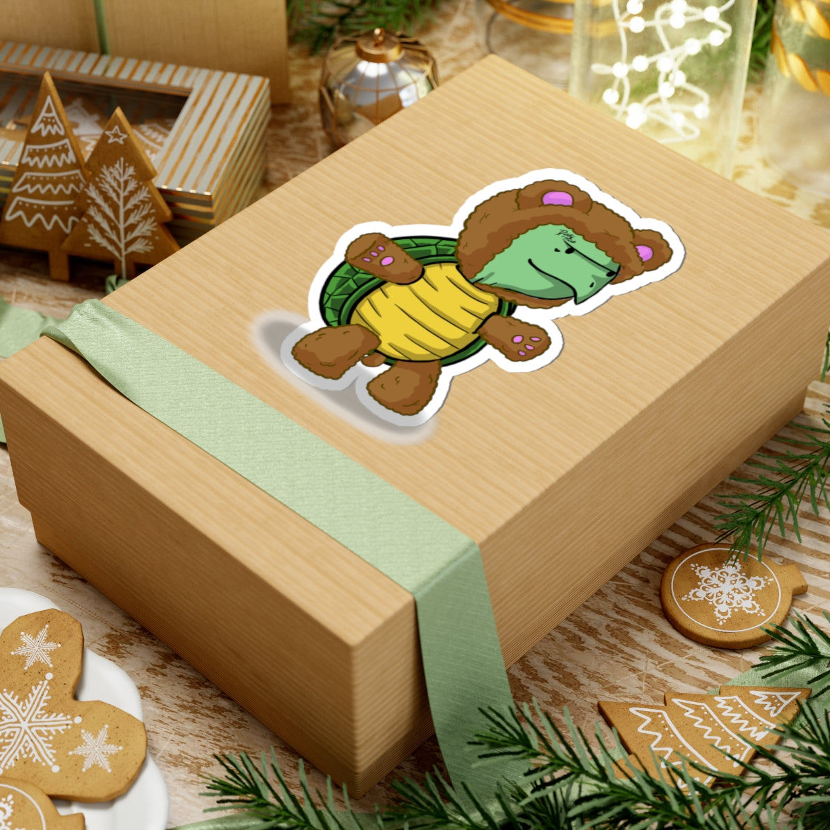 Teddy Turt Sticker —