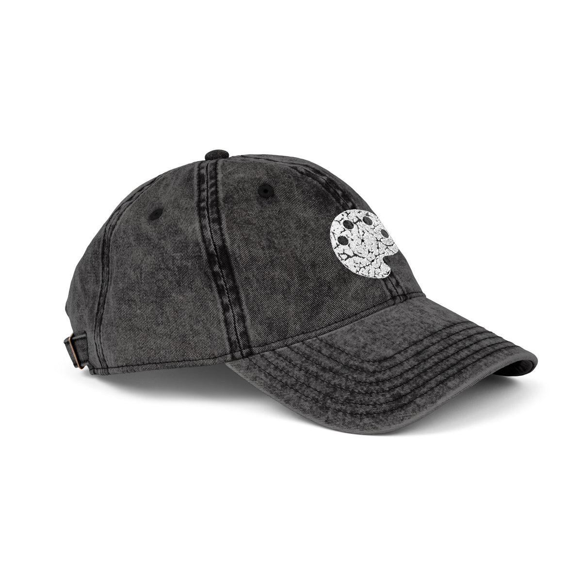 White Art Beef Palette Vintage Cap (Embroidery)