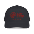 Red Art Beef Logo Mid Profile Baseball Cap