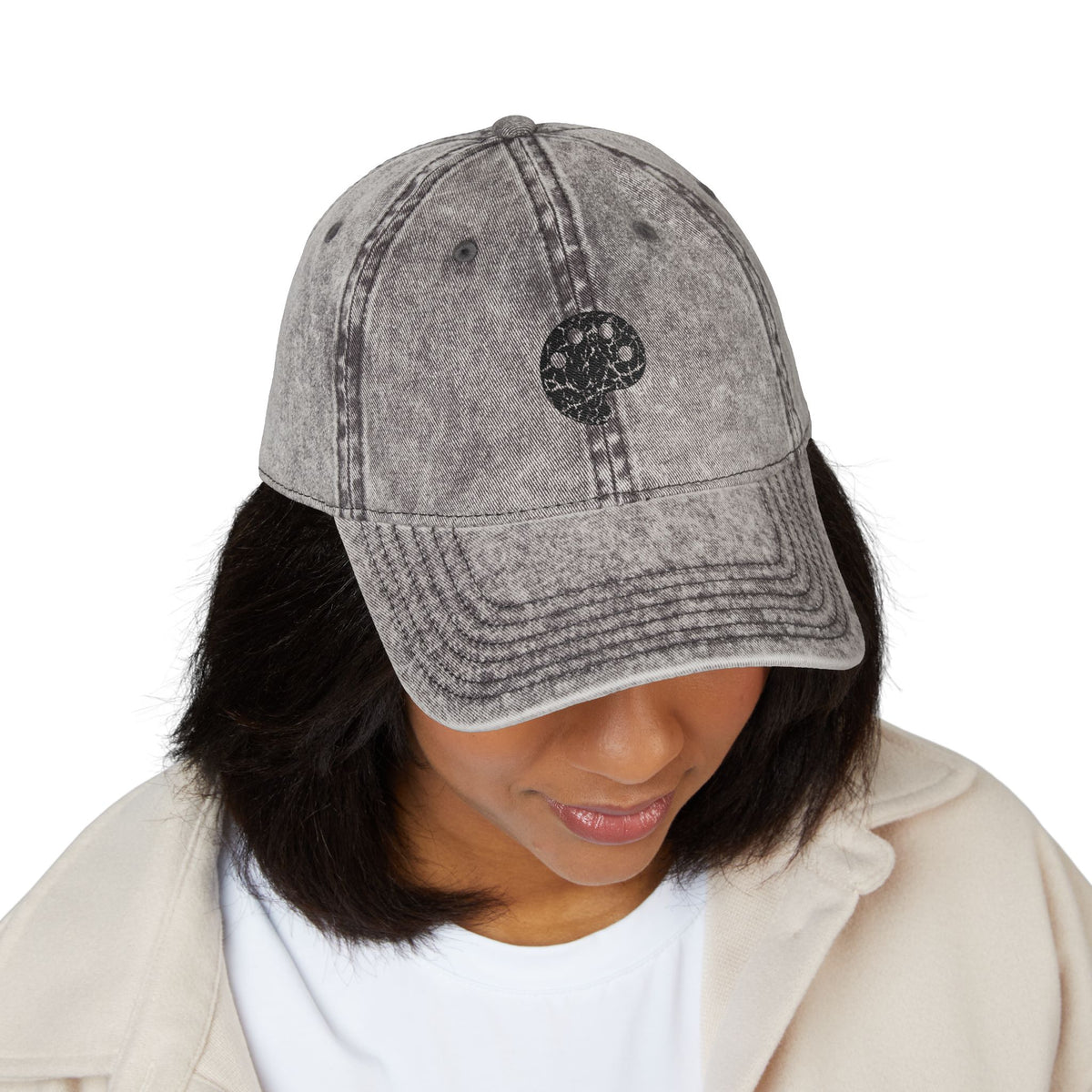 Black Art Beef Palette Vintage Cap (Embroidery)