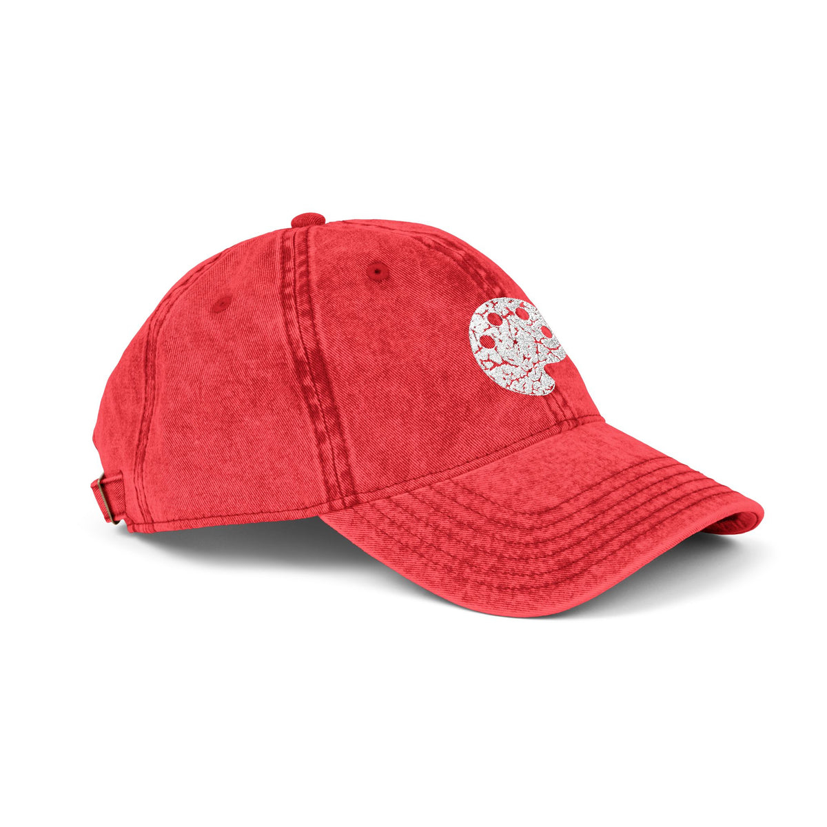 White Art Beef Palette Vintage Cap (Embroidery)