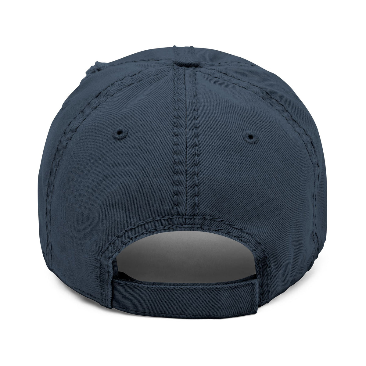 White Art Beef Palette Distressed Dad Hat (Embroidery)