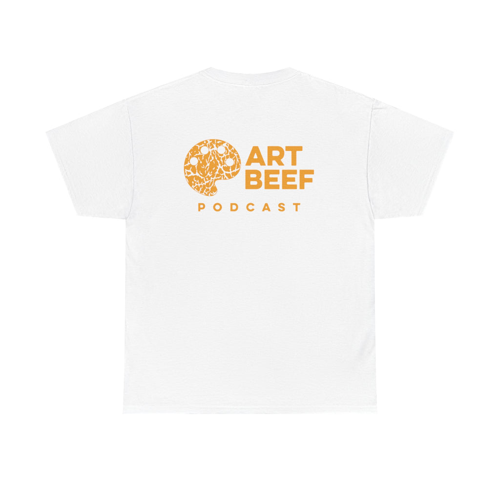 Yellow Art Beef Podcast Heavy Cotton Tee