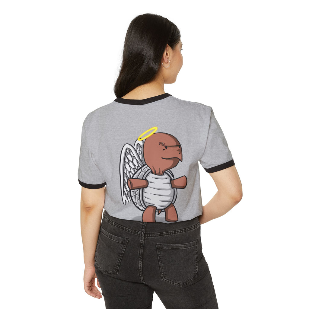 Angel Turt Unisex Ringer T-Shirt