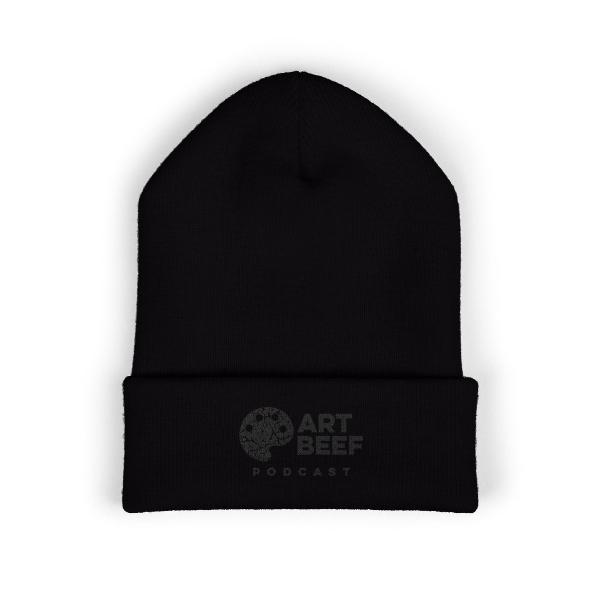 Black Art Beef Logo Classic Cuffed Beanie (Embroidery)