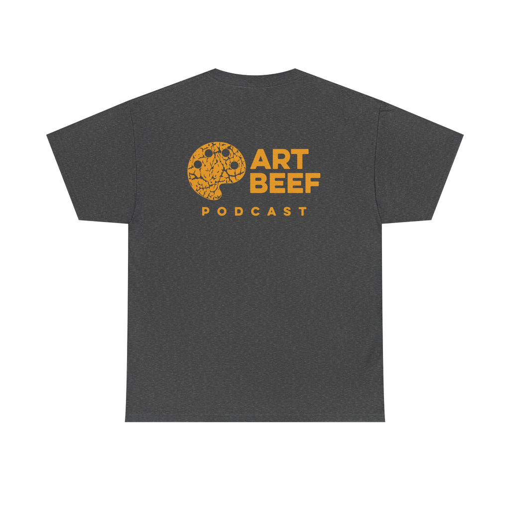 Yellow Art Beef Podcast Heavy Cotton Tee