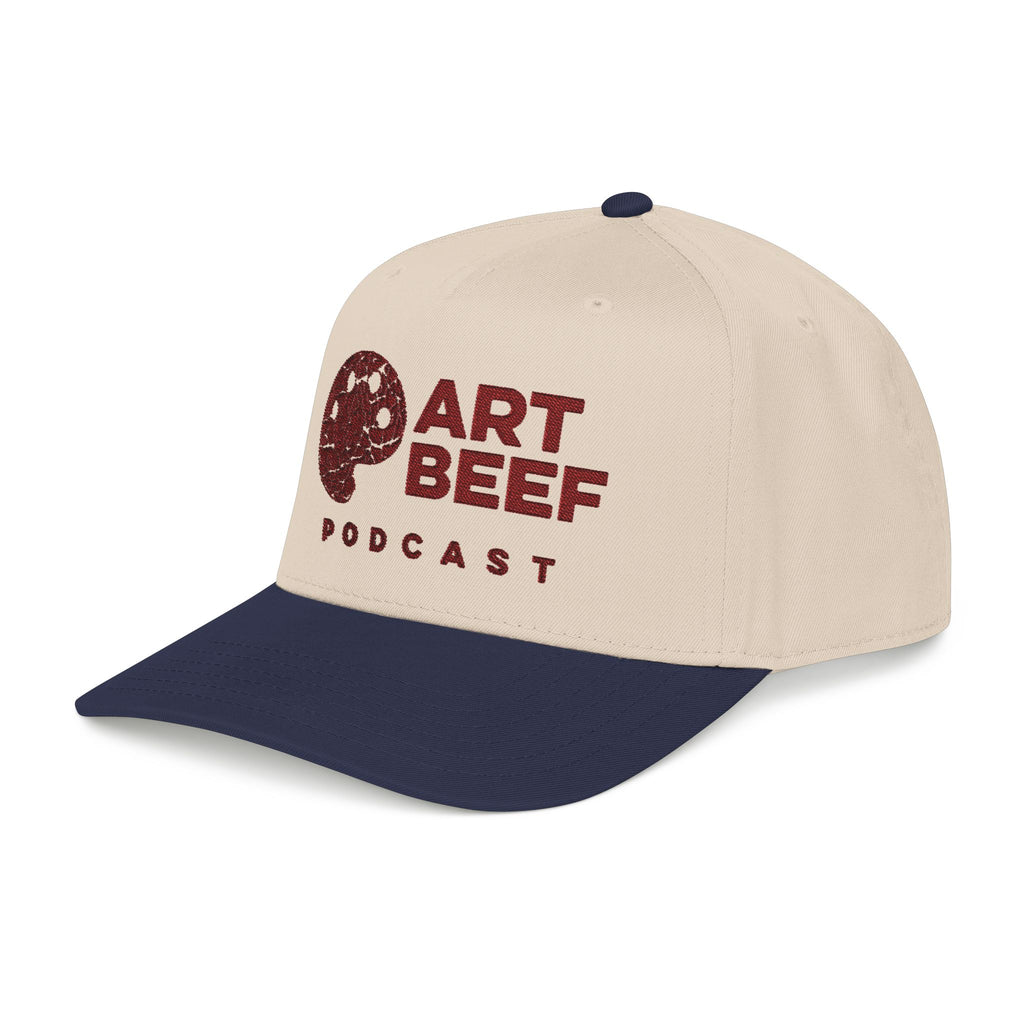 Red Art Beef Logo Mid Profile Baseball Cap
