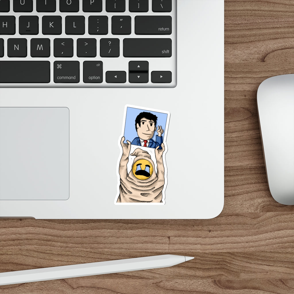 Crying for Kirk Sticker