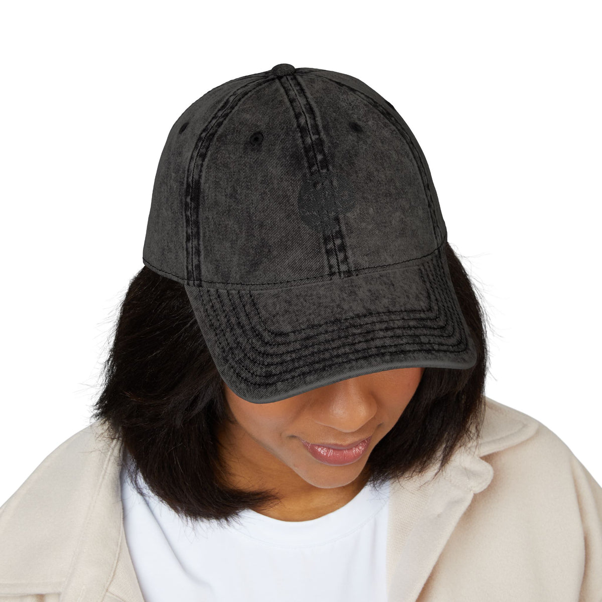 Black Art Beef Palette Vintage Cap (Embroidery)