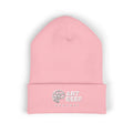 White Art Beef Logo Classic Cuffed Beanie (Embroidery)