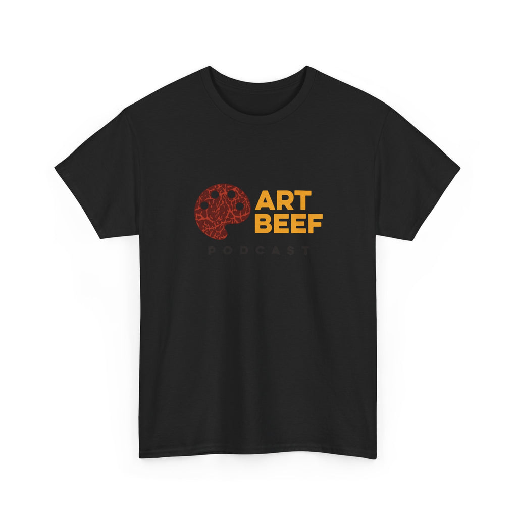Opt 1 Basic Art Beef Podcast Heavy Cotton Tee