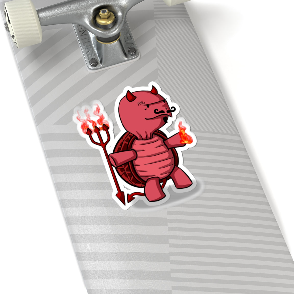 Devil Turt Sticker —