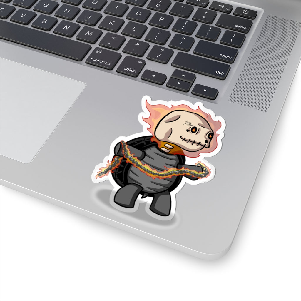 Ghost rider Turt Sticker
