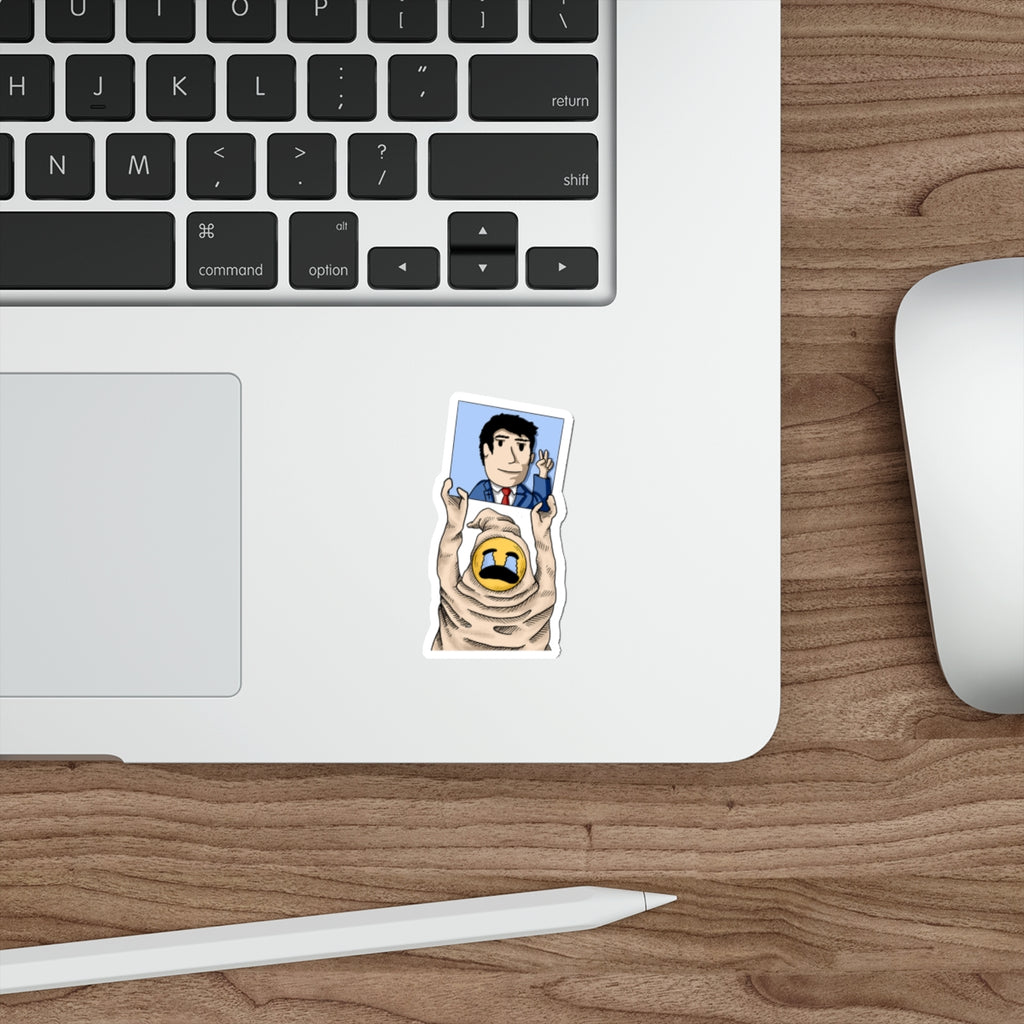Crying for Kirk Sticker