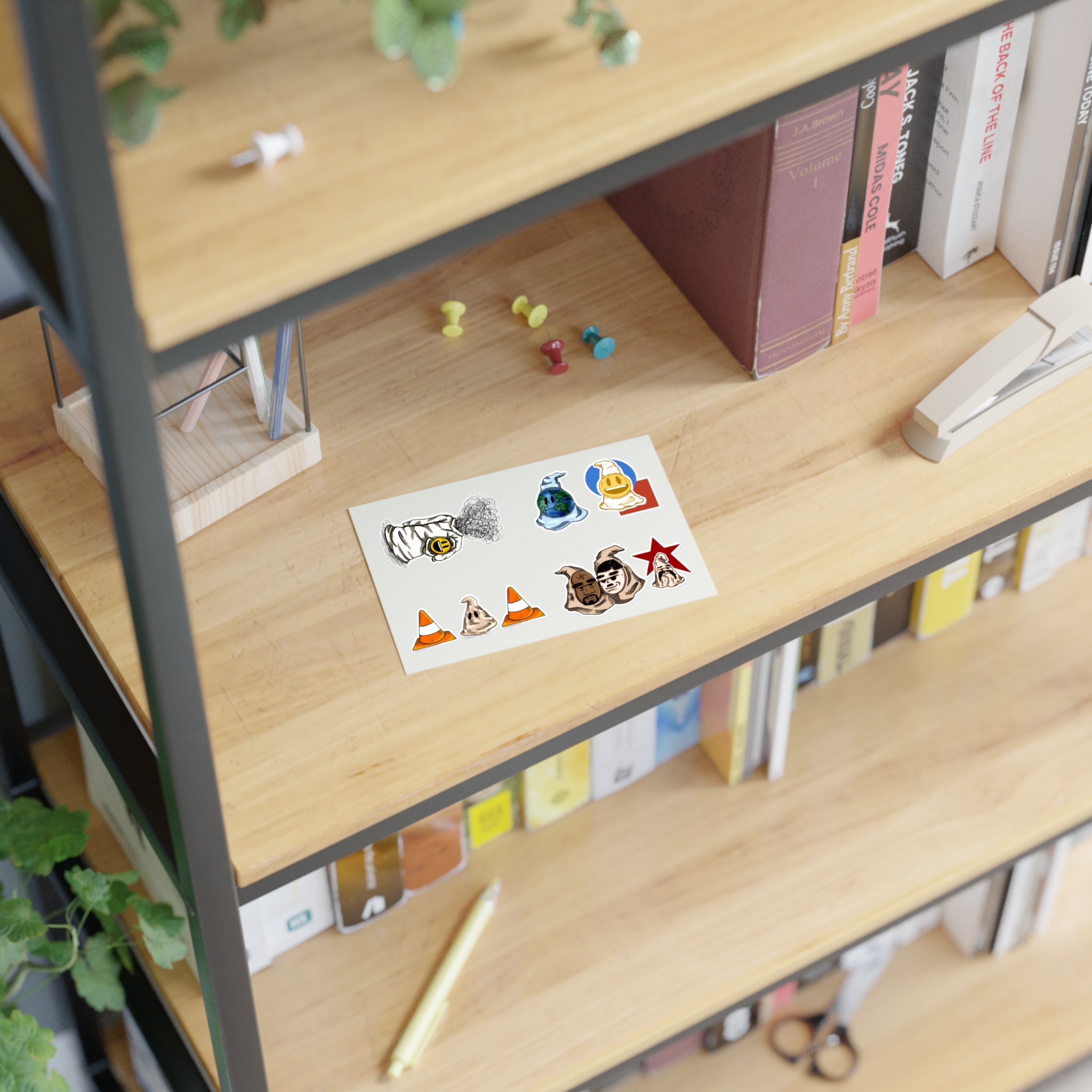 Koro Boogie Political Satire Sticker Sheet