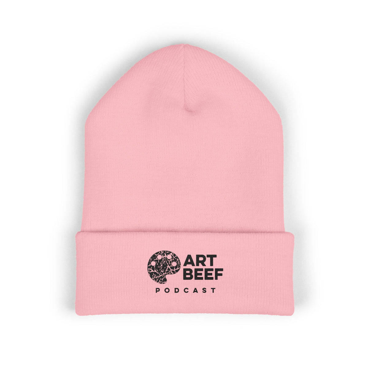 Black Art Beef Logo Classic Cuffed Beanie (Embroidery)