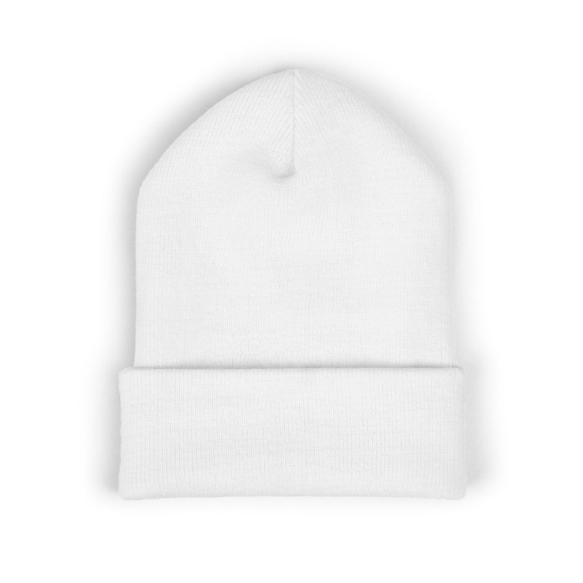 White Art Beef Logo Classic Cuffed Beanie (Embroidery)