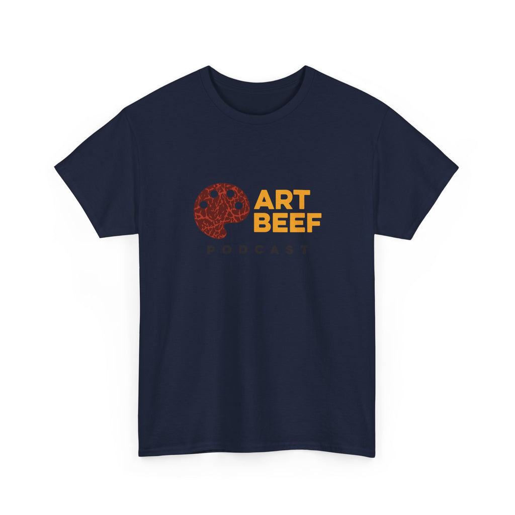 Opt 1 Basic Art Beef Podcast Heavy Cotton Tee