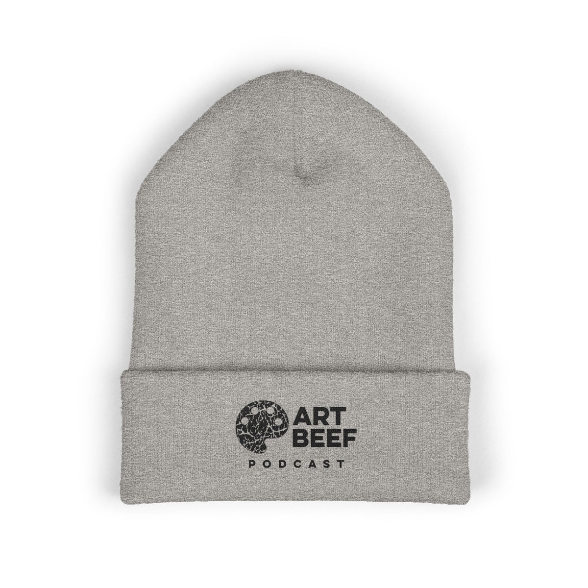 Black Art Beef Logo Classic Cuffed Beanie (Embroidery)