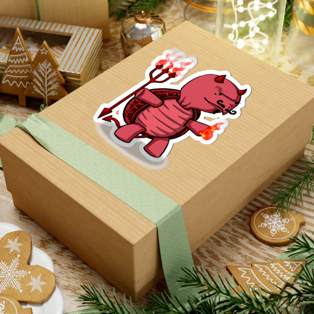 Devil Turt Sticker —