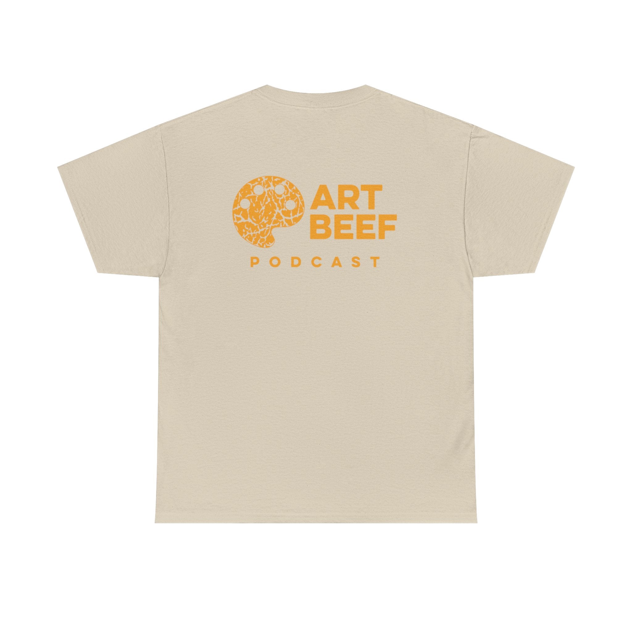 Yellow Art Beef Podcast Heavy Cotton Tee